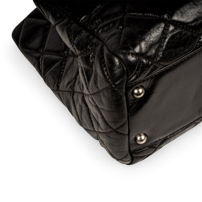 Chanel Distressed Leather Shoulder Bag