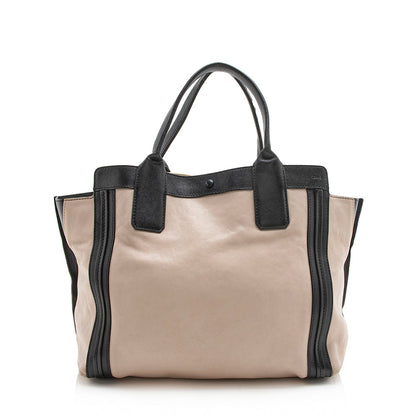 Chloe Leather Alison Tote (SHF-12075)