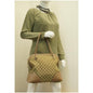GUCCI Bree GG Supreme Leather Shoulder Bag 323673 Mauve
