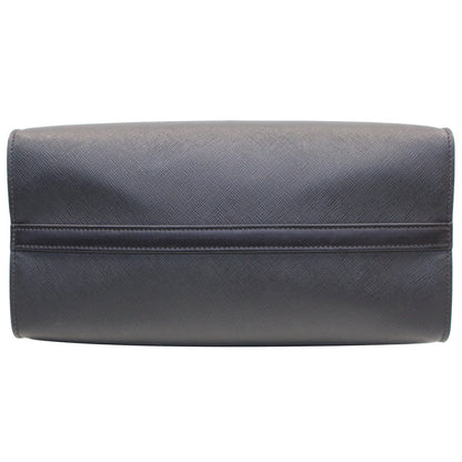 PRADA Paradigme Saffiano Leather Tote Shoulder Bag Black