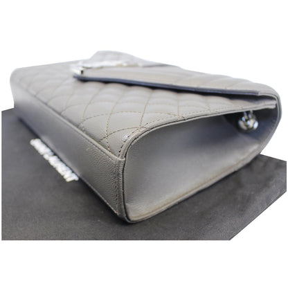 YVES Saint Laurent Envelope Medium Chain Shoulder Bag Grey