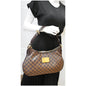 LOUIS VUITTON Thames GM Damier Ebene Shoulder Bag Brown