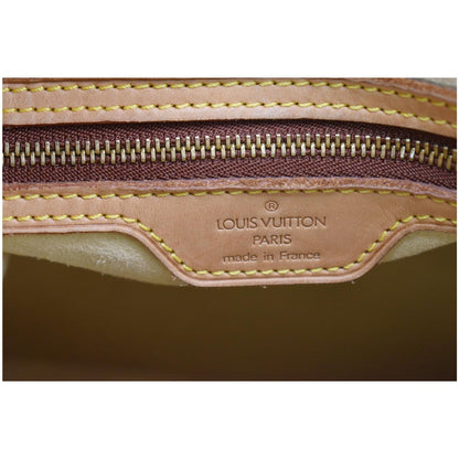 LOUIS VUITTON Looping GM Monogram Canvas Shoulder Bag Brown