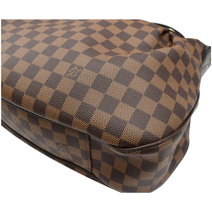 LOUIS VUITTON Evora MM Damier Ebene Shoulder Bag Brown