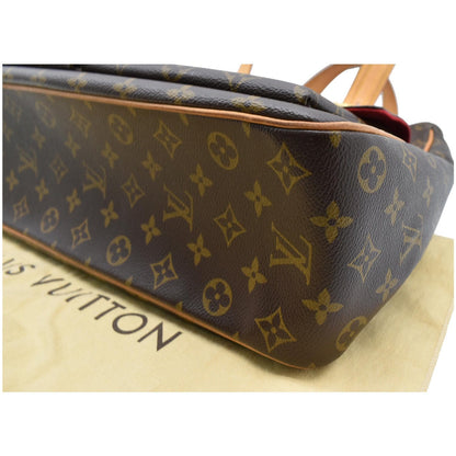 LOUIS VUITTON Viva Cite GM Monogram Canvas Shoulder Bag Brown