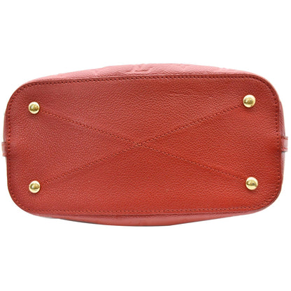 LOUIS VUITTON Mazarine PM Monogram Empreinte Shoulder Bag Red