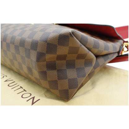 LOUIS VUITTON Beaubourg MM Damier Ebene Shoulder Bag Brown