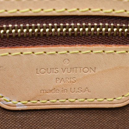 LOUIS VUITTON Batignolles Horizontal Monogram Canvas Shoulder Bag Brown