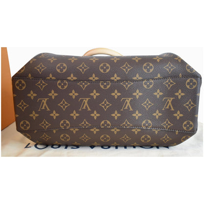 LOUIS VUITTON Rivoli PM Monogram Canvas Shoulder Bag Brown