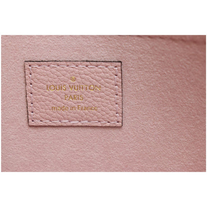 LOUIS VUITTON Daily Pouch Monogram Canvas Clutch Bag Rose Poudre