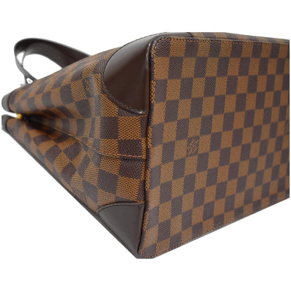 LOUIS VUITTON Hampstead PM Damier Ebene Shoulder Bag Brown