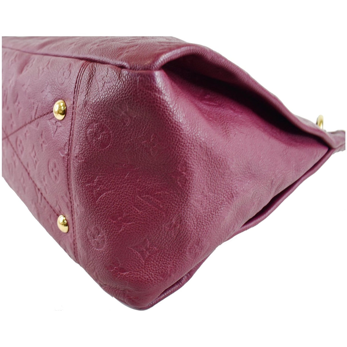 LOUIS VUITTON Artsy MM Empreinte Leather Shoulder Bag Mulberry
