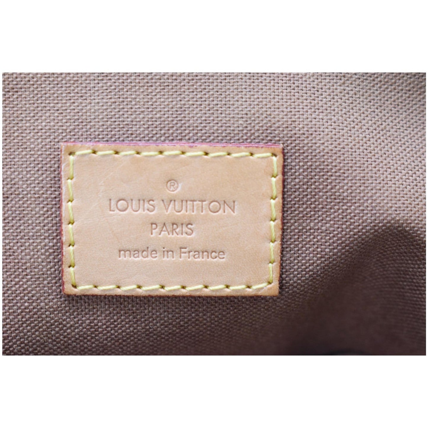 LOUIS VUITTON Tivoli GM Monogram Canvas Shoulder Bag Brown