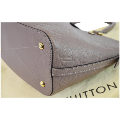 LOUIS VUITTON Mazarine PM Monogram Empreinte Shoulder Bag Taupe
