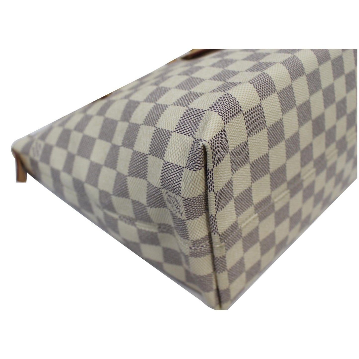 LOUIS VUITTON Iena PM Damier Azur Shoulder Bag White