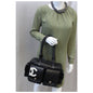 CHANEL Black Quilted Leather Ligne Cambon Reporter Shoulder Bag