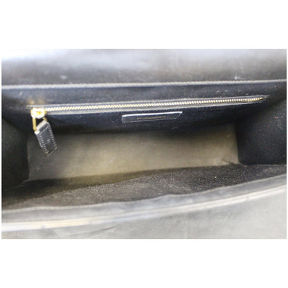 YVES Saint Laurent Large Envelope Chain Shoulder Bag Black