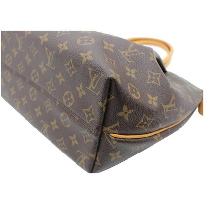 LOUIS VUITTON Turenne MM Monogram Canvas 2Way Shoulder Bag Brown