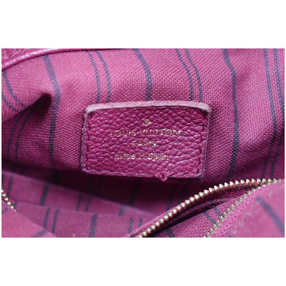 LOUIS VUITTON Artsy MM Empreinte Leather Hobo Shoulder Bag Mulberry