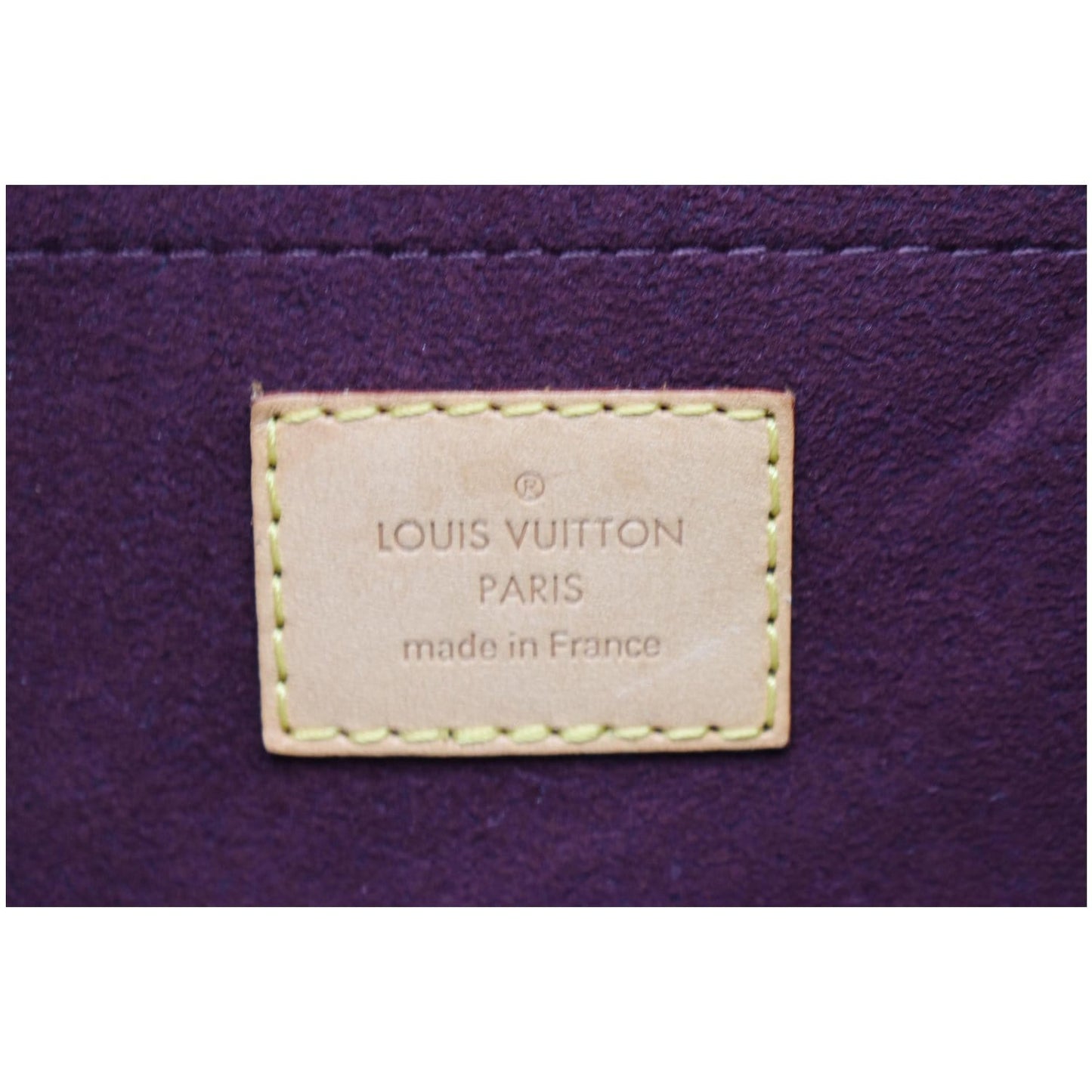 LOUIS VUITTON Montaigne GM Monogram Canvas Shoulder Bag Brown