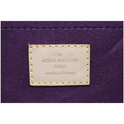 LOUIS VUITTON Montaigne GM Monogram Canvas Shoulder Bag Brown