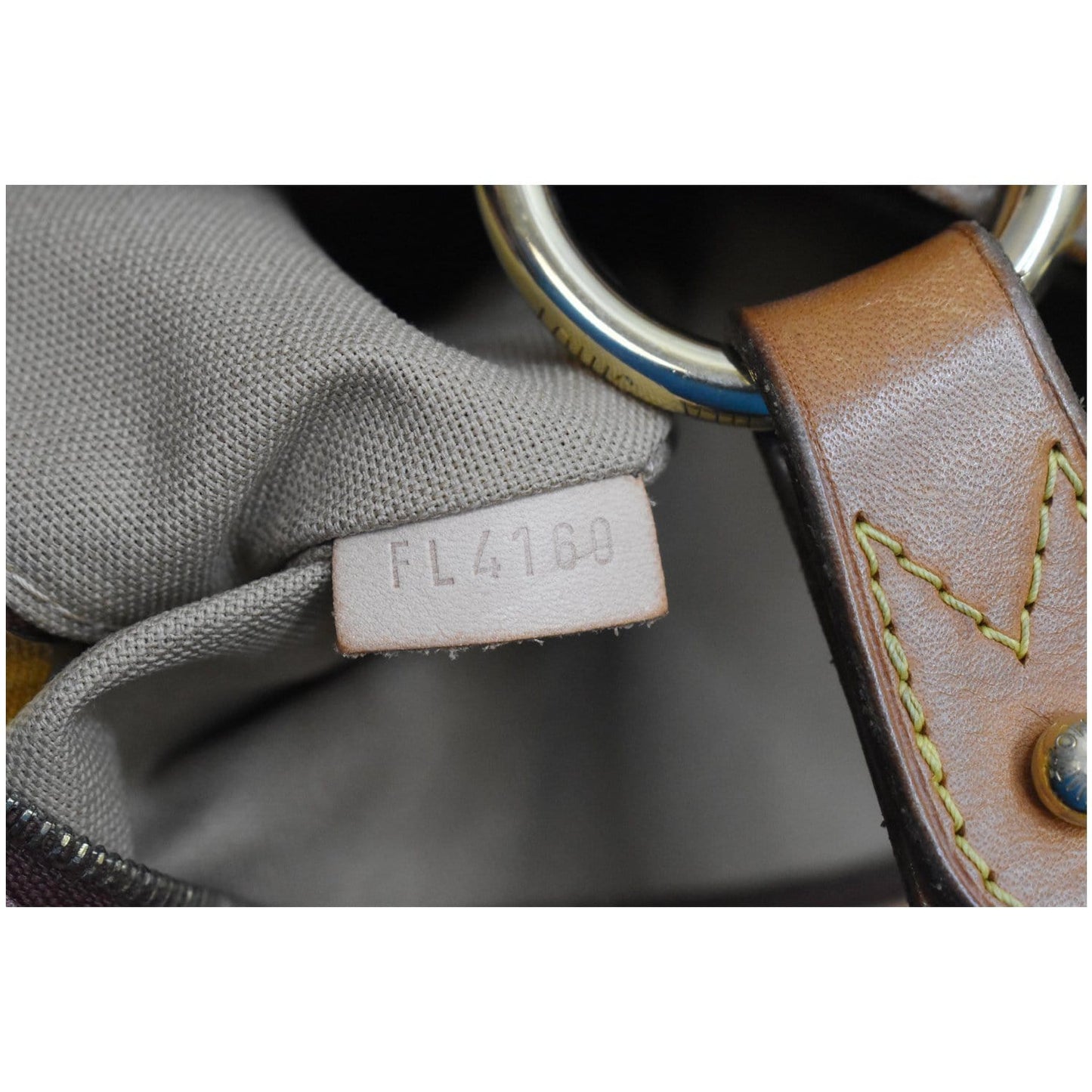 LOUIS VUITTON Delightful GM Monogram Canvas Shoulder Bag Brown