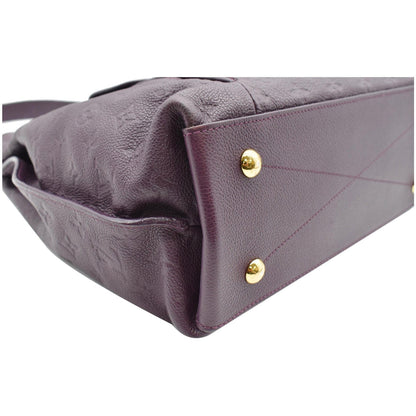 LOUIS VUITTON Metis Hobo Monogram Empreinte Shoulder Bag Plum