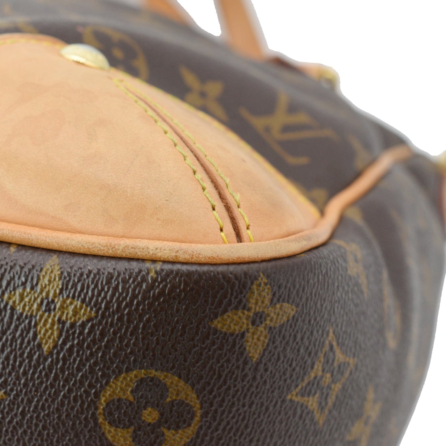 LOUIS VUITTON Estrela MM Monogram Canvas Shoulder Bag Brown