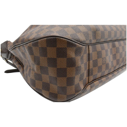 LOUIS VUITTON Evora GM Damie Ebene Shoulder Bag Brown