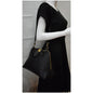 LOUIS VUITTON Neo Alma PM Monogram Empreinte Satchel Shoulder Bag Black