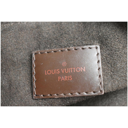 LOUIS VUITTON Portobello PM Damier Ebene Shoulder Bag Brown