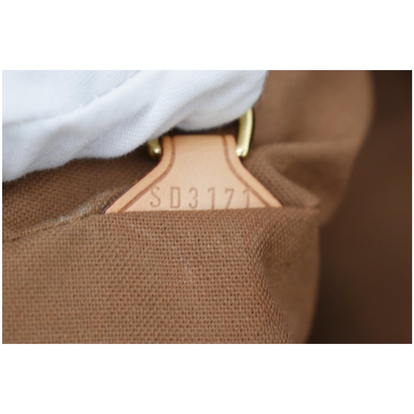 LOUIS VUITTON Tivoli GM Monogram Canvas Shoulder Bag Brown