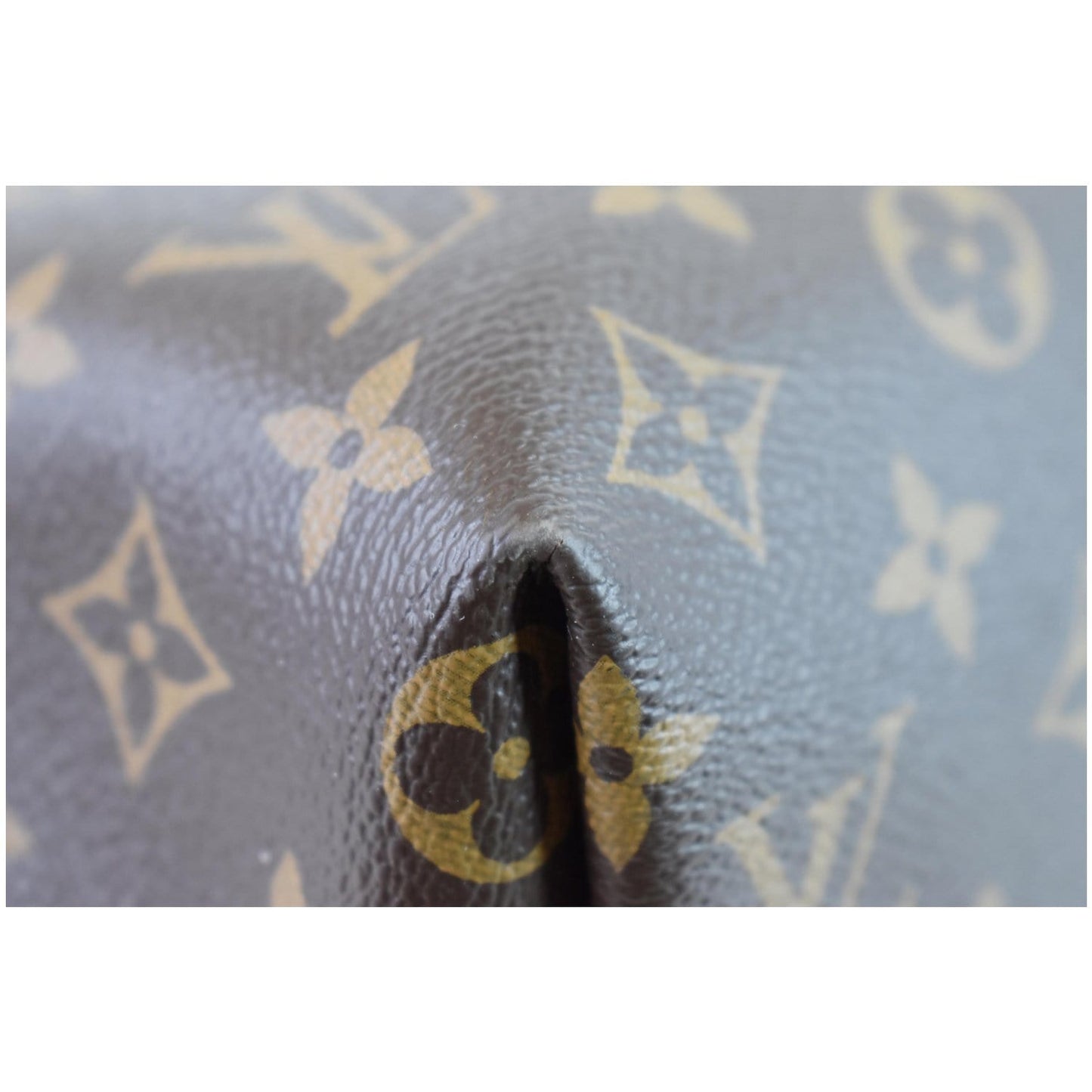 LOUIS VUITTON Graceful MM Monogram Canvas Shoulder Bag Brown
