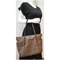 LOUIS VUITTON Totally MM Damier Ebene Shoulder Bag Brown