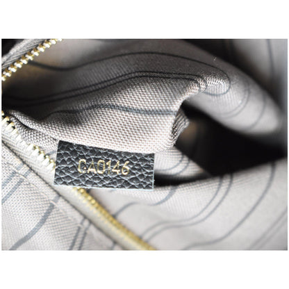 LOUIS VUITTON Artsy MM Empreinte Leather Shoulder Bag Black