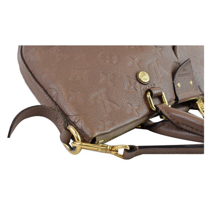 LOUIS VUITTON Mazarine PM Monogram Empreinte Shoulder Bag Taupe