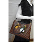 LOUIS VUITTON LV Riverside Damier Ebene Shoulder Bag Brown/Black