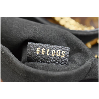 LOUIS VUITTON Surene MM Monogram Canvas Shoulder Bag Black
