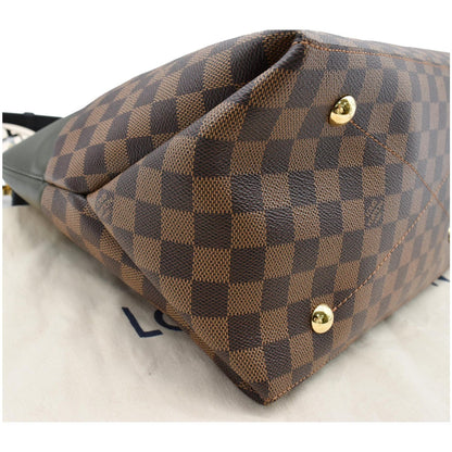 LOUIS VUITTON Maida Damier Ebene Hobo Shoulder Bag Khaki