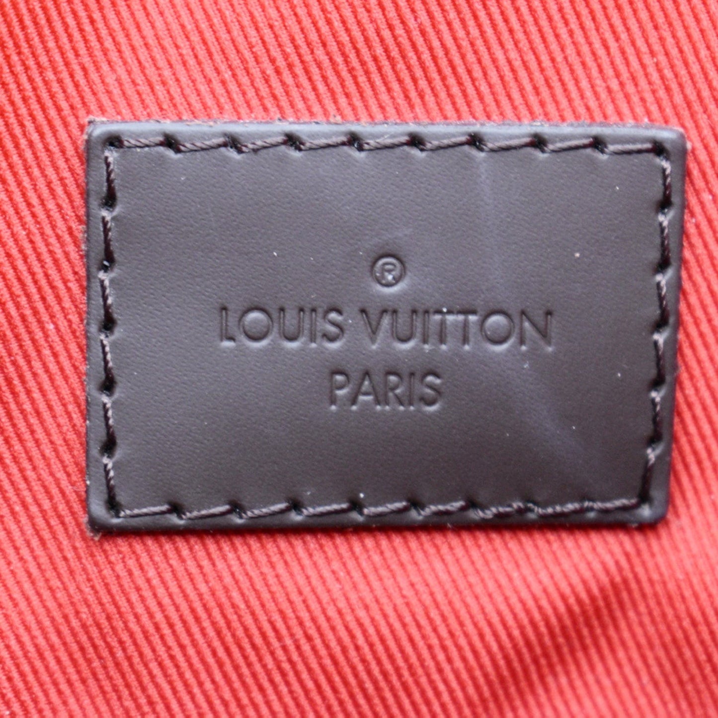 LOUIS VUITTON Graceful MM Damier Ebene Shoulder Bag Brown