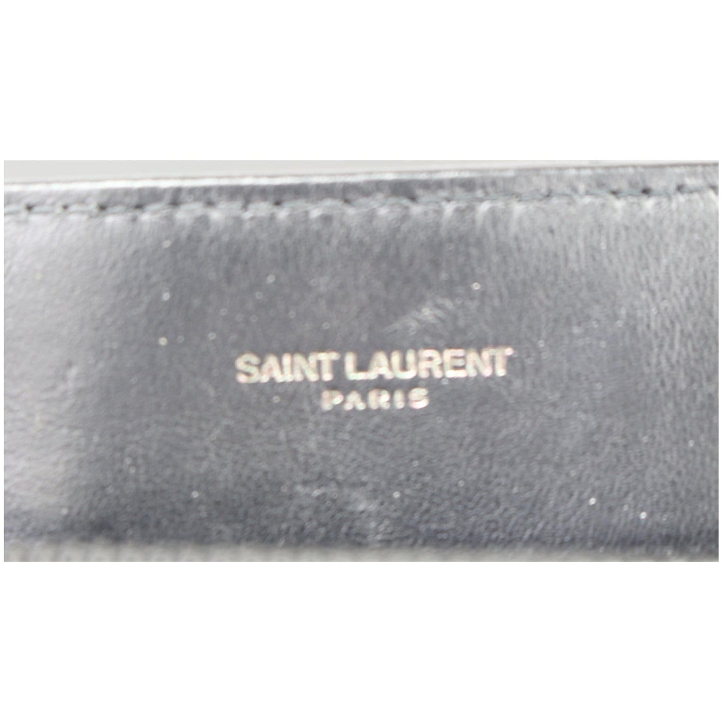 YVES SAINT LAURENT Medium Loulou Matelasse Leather Chain Shoulder Bag Black