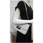 CHANEL Beauty Lock Mini Flap Quilted Sheepskin Leather Shoulder Bag Silver - 10% OFF