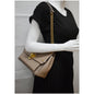 LOUIS VUITTON Vavin MM Monogram Empreinte Shoulder Bag Taupe