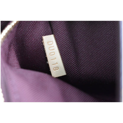 LOUIS VUITTON Cluny MM Monogram Canvas Shoulder Bag Brown