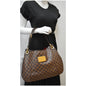 LOUIS VUITTON Galliera PM Damier Ebene Shoulder Bag Brown