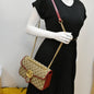 GUCCI GG Marmont Small Matelasse Canvas Shoulder Bag Beige 443497