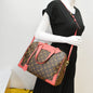 LOUIS VUITTON Retiro NM Monogram Canvas 2Way Shoulder Bag Red