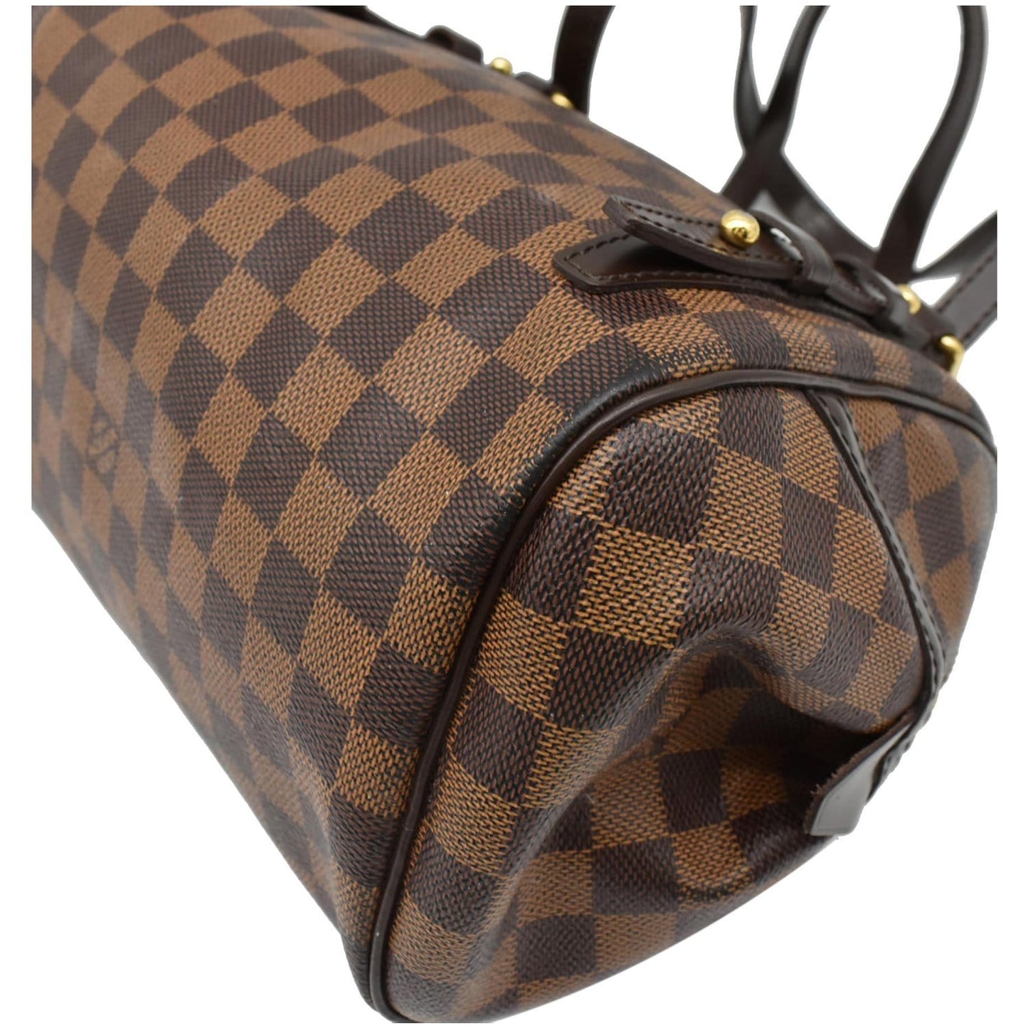 LOUIS VUITTON Rivington PM Damier Ebene Shoulder Bag Brown
