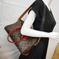 LOUIS VUITTON Tuileries Monogram Canvas Tote Shoulder Bag Brown