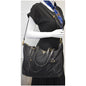 PRADA Tessuto Saffiano Nylon Tote Shoulder Bag Black